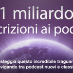 iTunes: Apple festeggia un miliardo di iscrizioni ai podcast