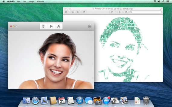 Immagini tipografiche con l’app per Mac Wordify