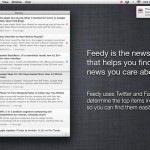 Feedy, il lettore RSS per Mac oggi in offerta gratuita