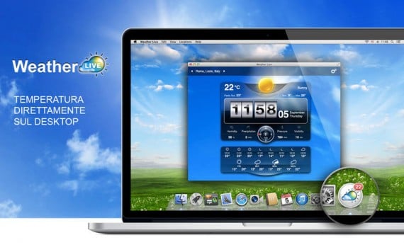 Meteo Live: il meteo con stile sul tuo Mac