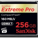 SanDisk presenta la prima scheda CompactFlash da 256GB che supporta le più recenti specifiche di VPG