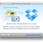 Dropbox per Mac si aggiorna ed introduce il supporto a Maverick e al caricamento automatico degli screenshot