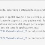 Apple rilascia l’aggiornamento Java 2013-005 per OS X