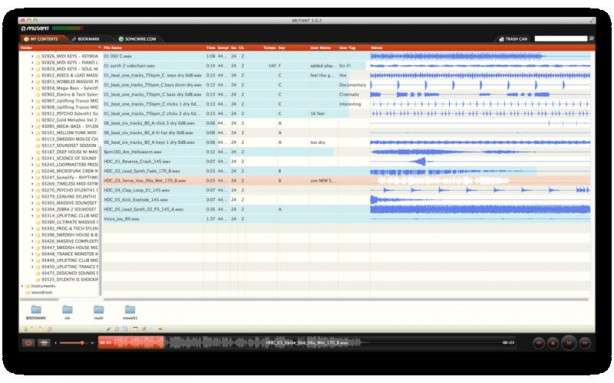 Mutant: software gratuito per la gestione dei file sonori su Mac OS X