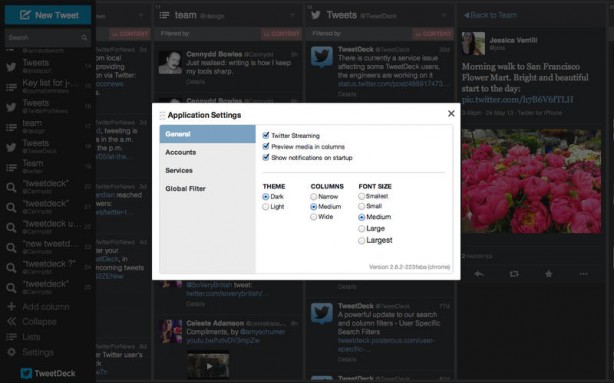 Twitter aggiorna l’app TweetDeck