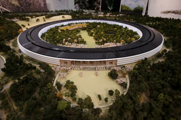 Mostrato il primo modello dettagliato per lo “Spaceship campus” di Apple