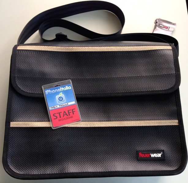 Feuerwear Scott 15″ Laptop Bag: la borsa per MacBook Pro realizzata con le manichette dei vigili del fuoco
