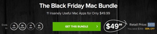 The Black Friday Mac Bundle: 11 applicazioni per Mac a soli $ 49.99