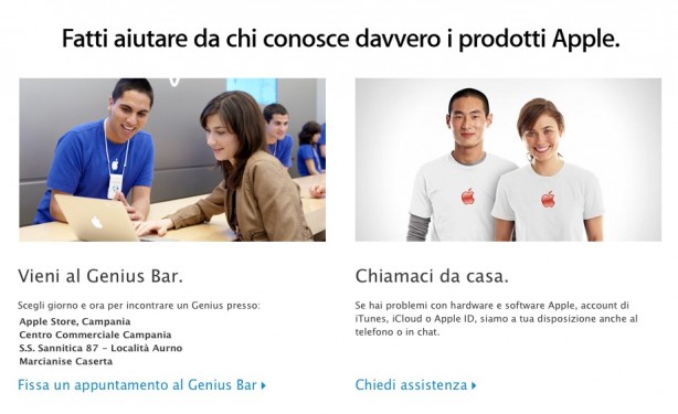 Genius Bar, ora con opzione online per alcune tipologie di problemi