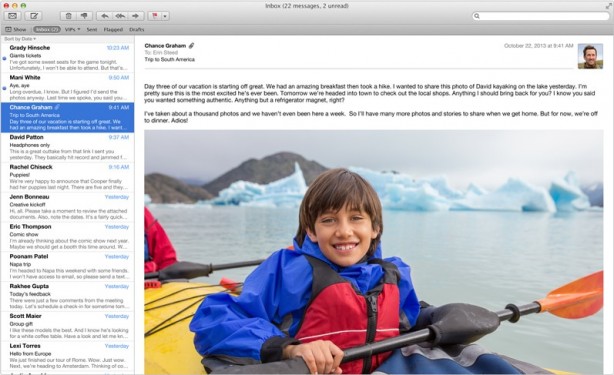 Problemi con Mail in Mavericks: Apple lo sa e presto arriverà una soluzione