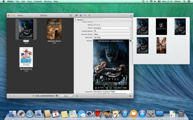 iFlicks 2, l’app per organizzare e gestire i film su iTunes