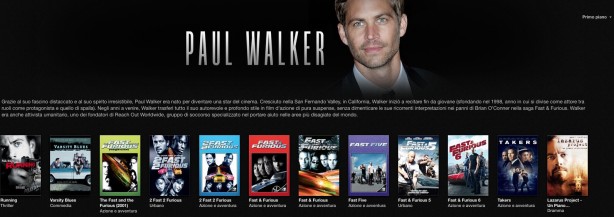 In memoria di Paul Walker: L’iTunes Store lo omaggia così