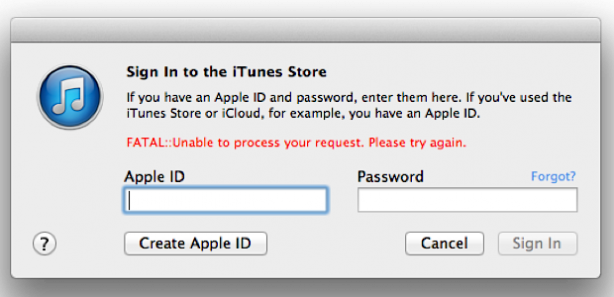 Un errore “FATALE” colpisce Apple: iTunes e Mac App Store fuori uso