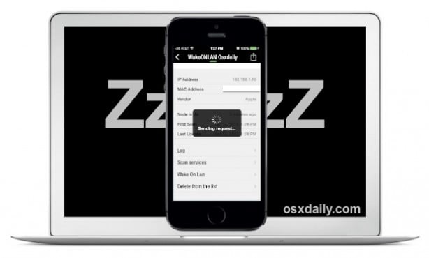 Abilitare il WOL sul Mac tramite iPhone
