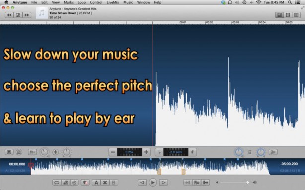 Anytune: l’app per imparare un brano ad orecchio, rallentandone la velocità di riproduzione