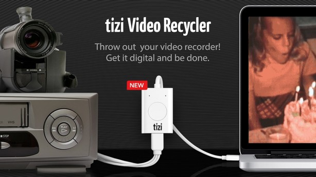 equinux: tizi Video Recycler, dalla videocassetta direttamente su Mac