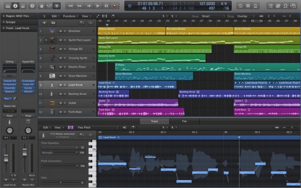 Nuovo update per Logic Pro X