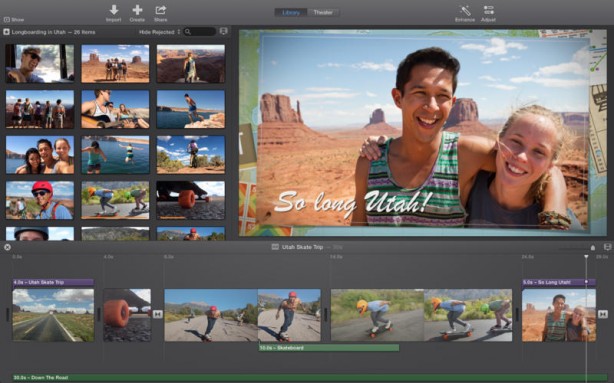 Apple aggiorna iMovie per correggere diversi bug