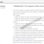 Nuova beta di OS X 10.9.2 per gli sviluppatori: corretto il bug SSL