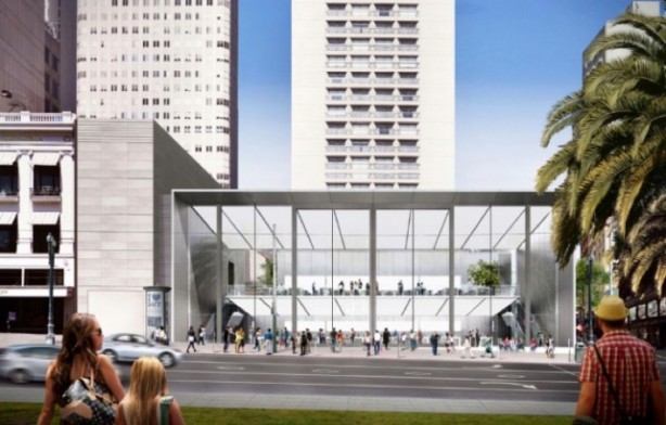 A San Francisco partono i lavori per il nuovo Apple Store