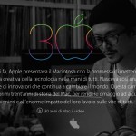 “30 anni di Mac” anche su Apple Store Italia