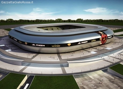 AS Roma interessata ad un Apple Store nel suo futuro stadio