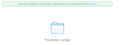 Dropbox blocca i file protetti da Copyright?