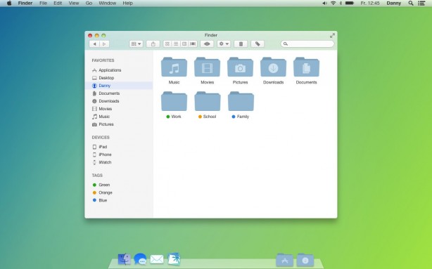 Sarà così la grafica del prossimo OS X?