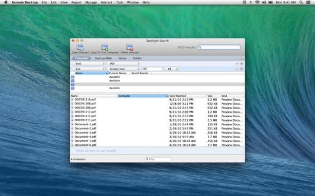 Nuovo aggiornamento per Apple Remote Desktop