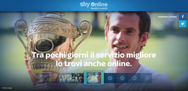Nasce Sky Online, la TV on demand che si vede su internet