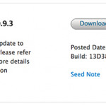 Apple rilascia la sesta beta di OS X 10.9.3 agli sviluppatori