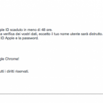 Phishing ed Apple: fate attenzione!
