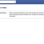 Facebook auto-play: disattivare la riproduzione automatica dei video