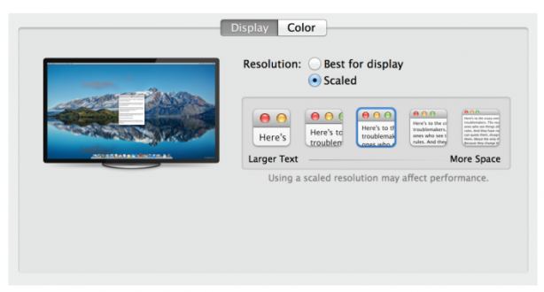 Apple pubblica nuovi dettagli sui display 4K