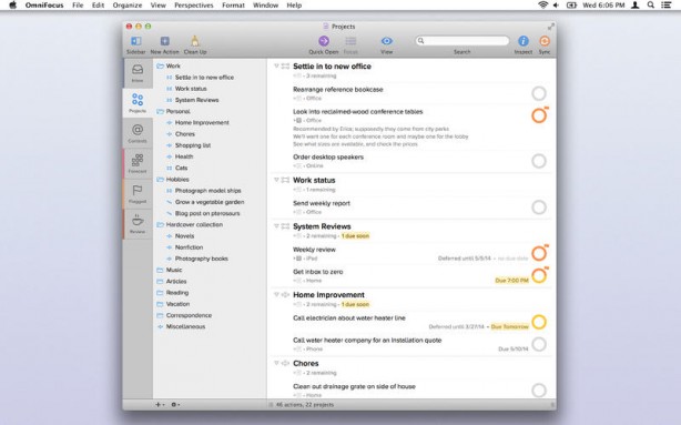 OmniFocus 2 approda sul Mac App Store