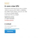 Mac Pro disponibile in 3-5 giorni lavorativi