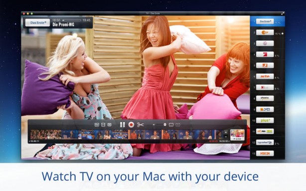 TV, l’applicazione per i tuo ricevitore digitale terrestre su Mac