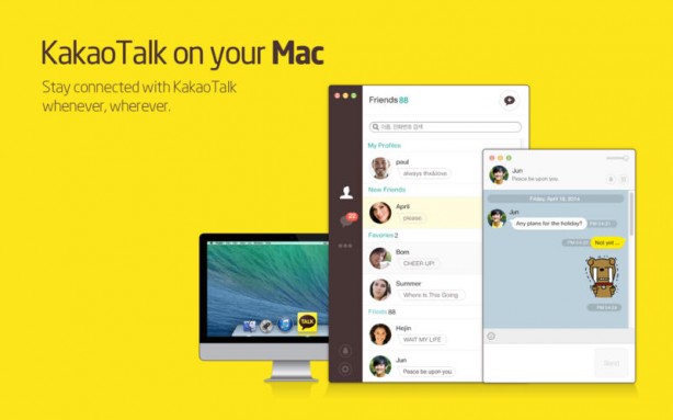 KakaoTalk Messenger arriva anche su Mac