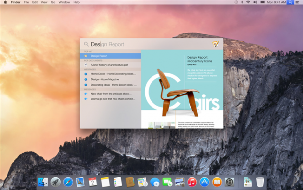 Yosemite: nuove preoccupazioni sulla privacy con il nuovo Spotlight