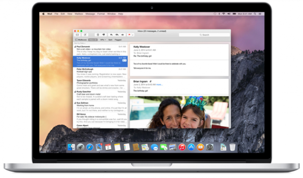 OS X Yosemite: Mail, ecco cosa cambia