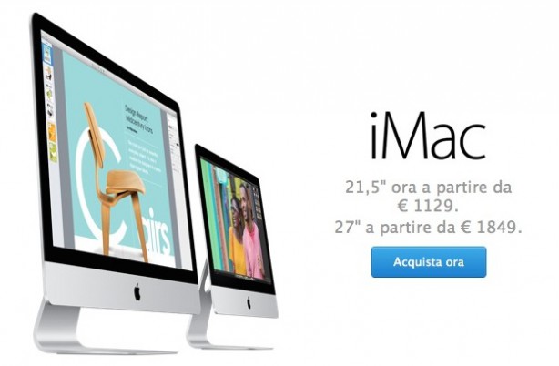 Apple lancia il nuovo iMac “entry-level” a 1.129€
