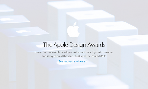 Apple annuncia i vincitori degli “Apple Design Awards”