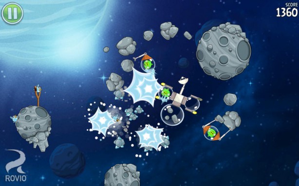 Importante update per Angry Birds Space