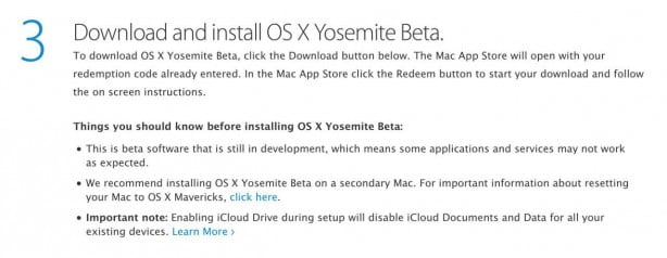 Apple rilascia la beta pubblica di OS X Yosemite