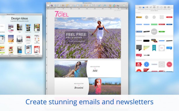 Mail Designer 2 Mac pic1