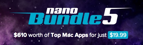 MacHeist Nano Bundle 5: sette programmi per Mac a soli $ 19,99