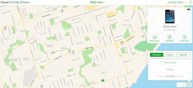 Apple sostituisce le mappe di Google con le proprie sul sito web di iCloud