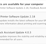 Apple aggiorna i driver per le stampanti Epson
