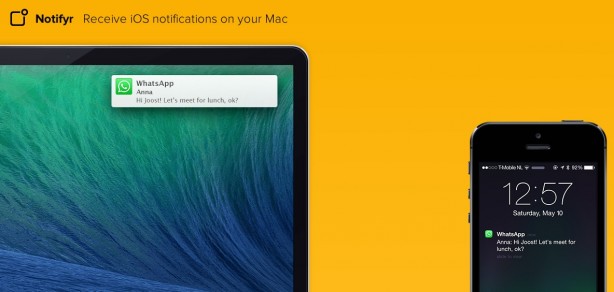 Notifyr: leggere le notifiche iPhone direttamente su Mac, gratis su App Store