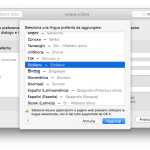 OS X Yosemite parlerà in napoletano e in siciliano